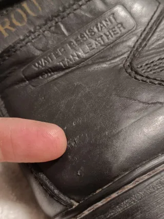 Botas Cuero Negras Térmicas resistente al agua