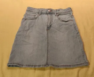 Falda vaquera mini Talla 12