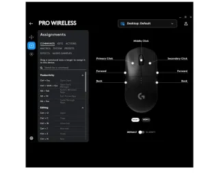 Ratón Gaming Inalámbrico Logitech G PRO
