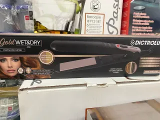 Piastra per capelli Gold Wet&Dry 40W