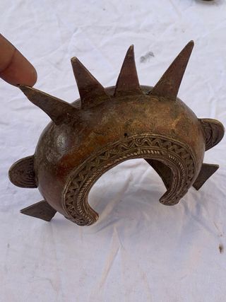 Arte Africano Bronce Tribal