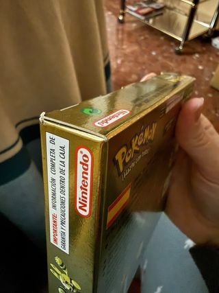 Pokémon Oro Game Boy Color Completo