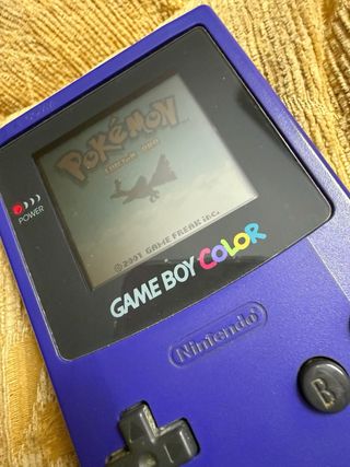 Pokémon Oro Game Boy Color Completo