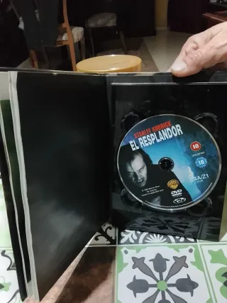 DVD El Resplandor + Libro Terror