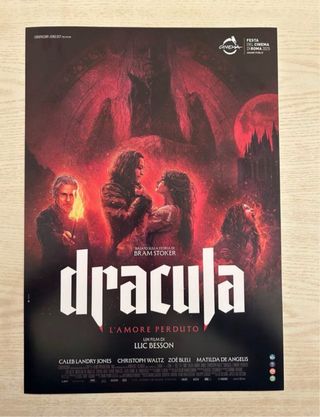Poster Dracula L'Amore Perduto Luc Besson