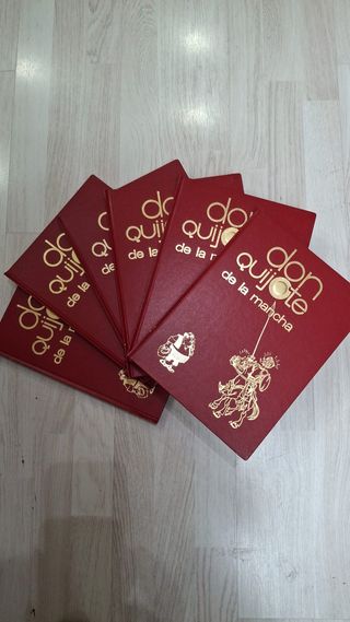 Lote de Libros "Don Quijote de la Mancha"