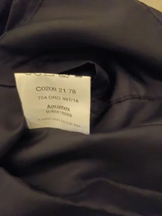 Chaqueta de vestir negra