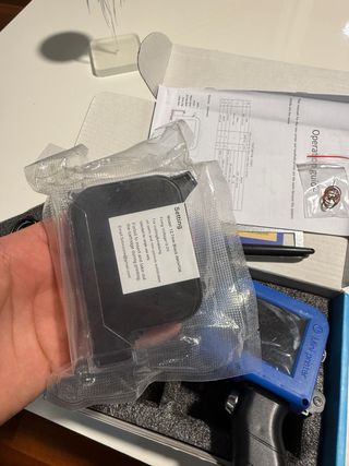 Mini Impresora Portátil Negra y Azul