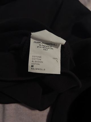 Sudadera Franklin & Marshall Negra
