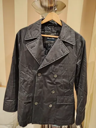 Chaqueta Massimo Dutti Negra Talla M