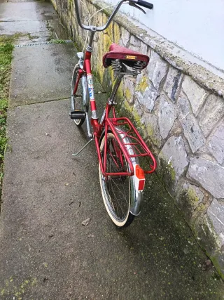 Bicicleta BH Paseo Vintage Roja