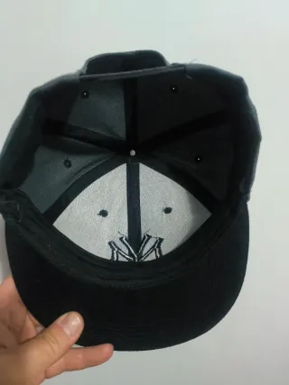 Gorra NY Negra y Gris