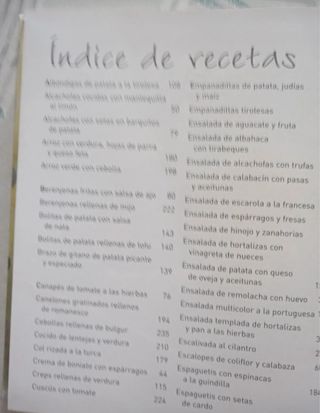 Lote 2 libros de cocina vegetariana ilustrados