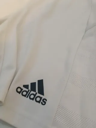 Pantalón corto Adidas blanco