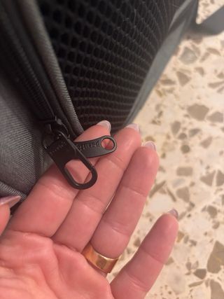 Transportín Pecute Burbuja Transparente Gris