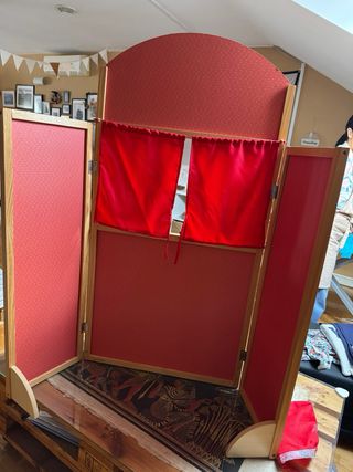 Teatro de marionetas infantil