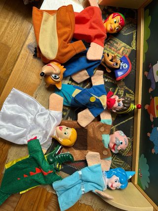 Teatro de marionetas infantil