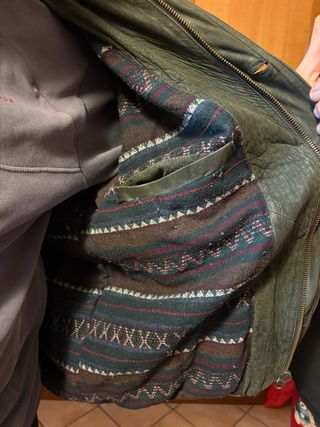 Giubbino vintage verde