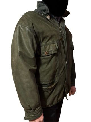 Giubbino vintage verde