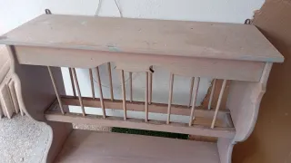 Mueble de cocina platero de madera