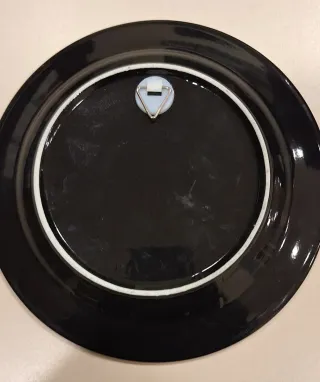 Plato decorativo Jordania mapa