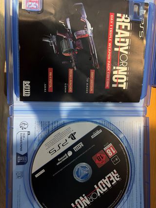 Ready or Not PS5 - Day 1 Triple Weapon Pack
