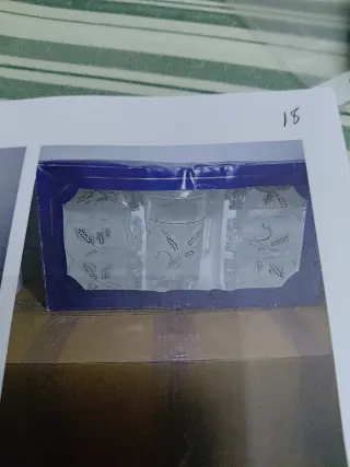 Juego de vasos de whisky