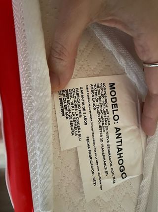 Colchón Cuna + protector colchon NUEVO