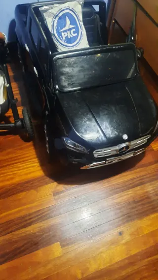 FaitahCoche eléctrico grande para niños, ideal par