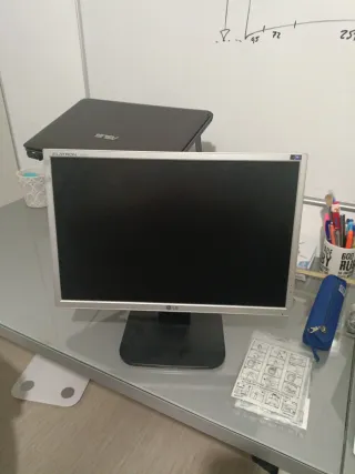 Monitor LG Flatron Plata