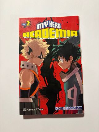 My Hero Academia tomos 2 y 3
