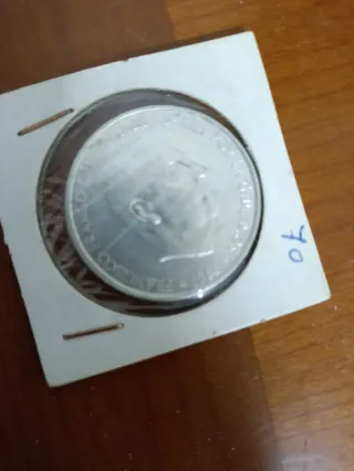 Monedas 100 Pesetas Franco Plata paquillos