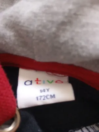 Sudadera niño azul con capucha