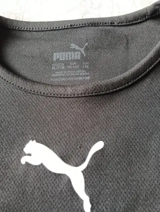 Camiseta deportiva Puma negra