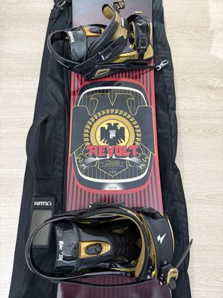 Tabla de Snow Nitro con Funda