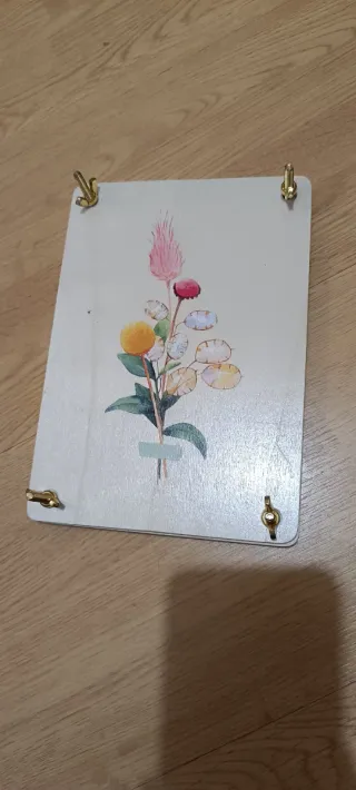 Prensa de flores de madera