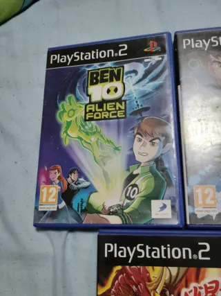 Juegos PS2 Ben 10 y Bakugan
