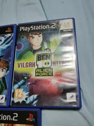 Juegos PS2 Ben 10 y Bakugan