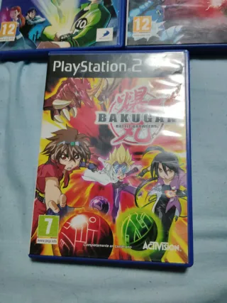 Juegos PS2 Ben 10 y Bakugan