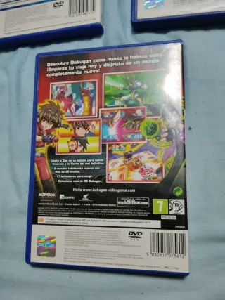 Juegos PS2 Ben 10 y Bakugan