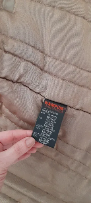 Giaccone imbottito Wampum beige