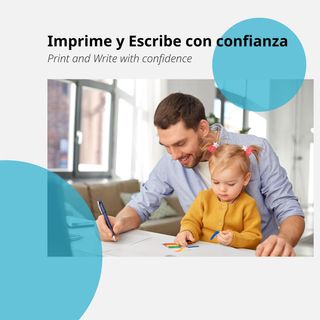 Confezione di 100 fogli A4 80gr, ideale per stampanti inkjet e laser