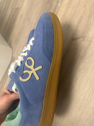 Zapatillas Silbon Azul y Verde NUEVOS sin estrenar