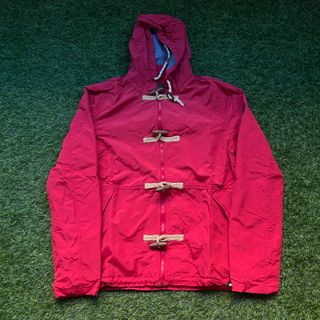 Chaqueta Roja con Cierre de Trencilla