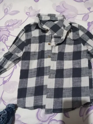 Lote Ropa Niño: Camisa y 3 Pantalones talla 8-9