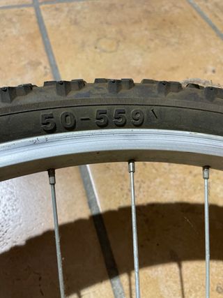 Rueda Delantera Bicicleta Montaña