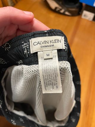 Bañador Calvin Klein Negro Estampad