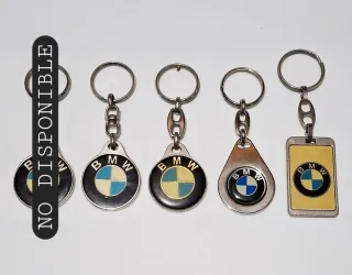 Llaveros BMW antiguo vintage metal logotipo
