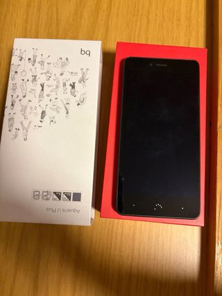 BQ Aquaris U Plus Negro/Gris