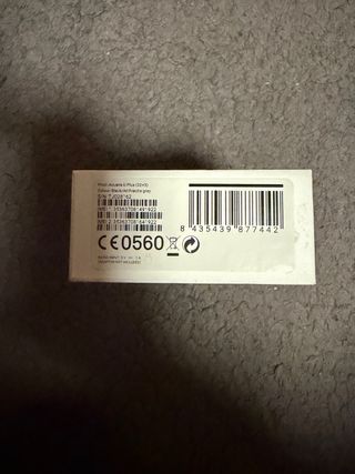 BQ Aquaris U Plus Negro/Gris